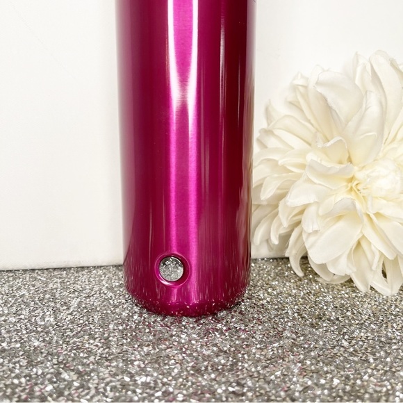 Starbucks Pink Jewel Top Stainless Steel Vacuum Insulated Water Bottle NWT - Picture 4 of 7